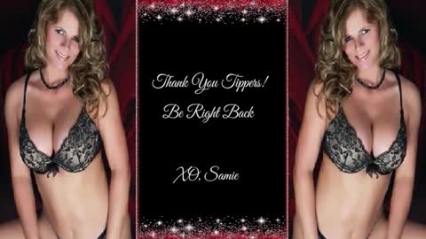 Samantha online show from March 15, 6:10 pm