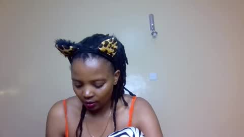 Snapshot of afri_bby chatting on October 11, 2:38 am Africana online show from October 11, 2:38 am