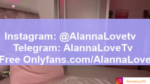 Alanna  online show from August 3, 12:00 pm