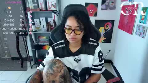Snapshot of alesyahampton chatting on September 28, 2:11 pm Crespa Ruidosa online show from September 28, 2:11 pm