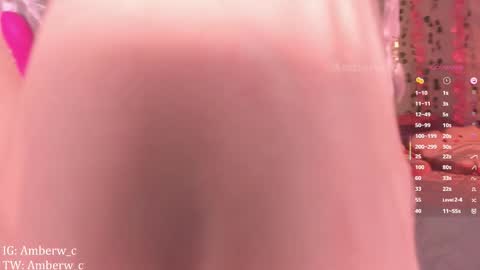 IG - TW Amberw c online show from October 25, 3:47 am