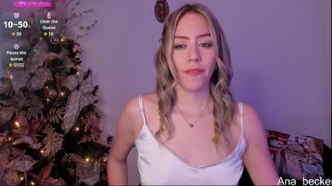 Snapshot of ana_becker1 chatting on December 30, 5:55 pm Ana online show from December 30, 5:55 pm