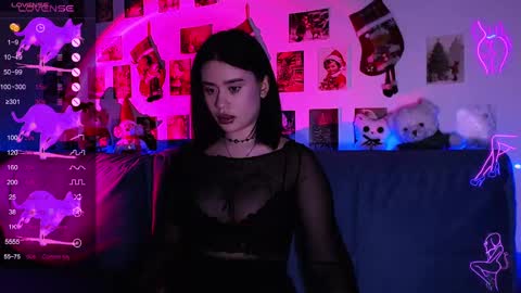 Snapshot of ariamorgan_ chatting on December 6, 12:23 am Aria online show from December 6, 12:23 am
