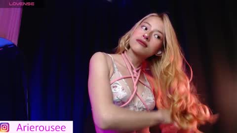 Snapshot of arie_rousee_sub chatting on September 24, 1:59 am ARIE online show from September 24, 1:59 am