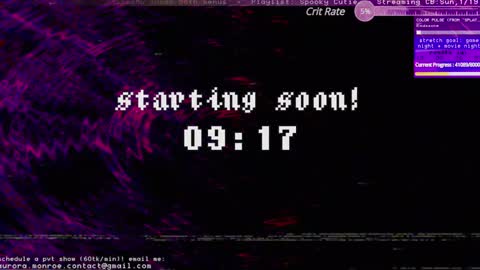 Aurora  Aura online show from January 19, 4:33 am