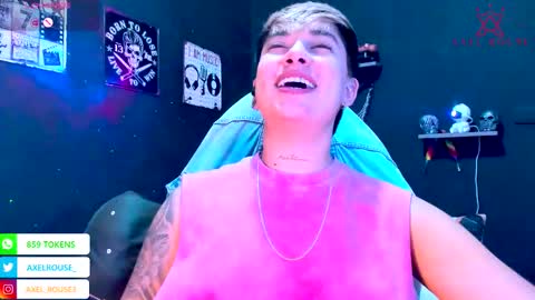 Axel Rouse online show from January 17, 7:21 pm