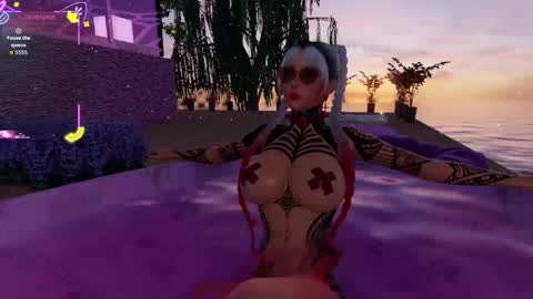 Snapshot of bellazomb chatting on October 7, 6:29 am bellazomb online show from October 7, 6:29 am