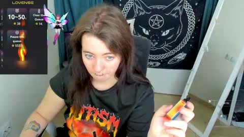 Snapshot of black_kittie_01 chatting on October 12, 12:07 pm Black Kittie Wednesday - 1300 - 1900 GMT help me get 100 thumbs up online show from October 12, 12:07 pm