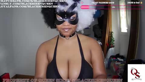 Snapshot of blacksirenqueen chatting on September 26, 1:31 pm Queen Siren online show from September 26, 1:31 pm
