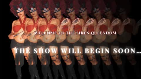 Snapshot of blacksirenqueen chatting on October 19, 9:22 am Queen Siren online show from October 19, 9:22 am