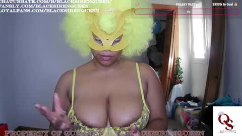 Snapshot of blacksirenqueen chatting on September 24, 1:10 pm Queen Siren online show from September 24, 1:10 pm