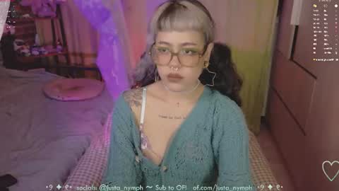   Im Nym  Justa nymph on twitter and IG online show from July 6, 11:29 pm