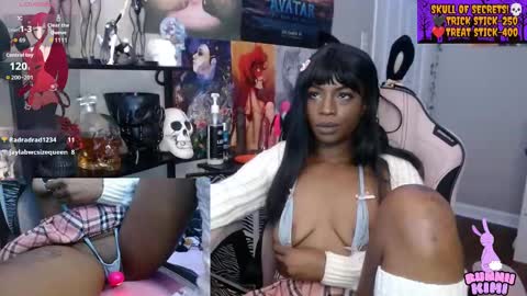 Snapshot of bunniikimi chatting on October 2, 3:17 pm Bunnii Kimi online show from October 2, 3:17 pm