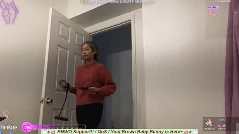 Tokki  bunny  online show from February 21, 4:07 am