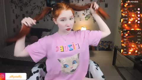 Snapshot of callmeeffy chatting on January 19, 9:13 pm Effyblonde follow my telegram channel for more content3 online show from January 19, 9:13 pm