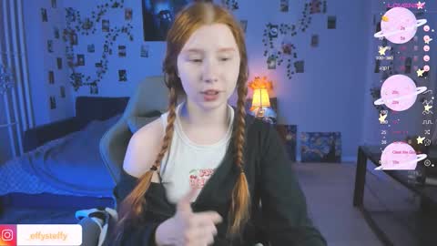 Snapshot of callmeeffy chatting on October 11, 6:21 pm Effyblonde follow my telegram channel for more content3 online show from October 11, 6:21 pm
