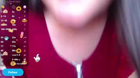 Follow me  Control lovense free D online show from June 19, 5:05 pm