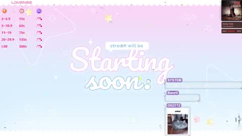 Snapshot of darlingbubble chatting on November 2, 12:47 am DarlingBubbles online show from November 2, 12:47 am