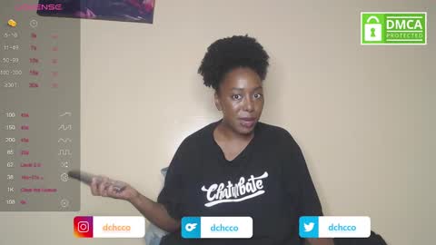 Snapshot of dchcco chatting on October 16, 12:35 am Duchess Coco - Coco Puffs online show from October 16, 12:35 am