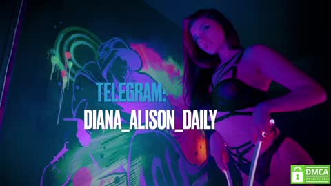 Diana Dolly D or just D   online show from January 12, 2:56 am