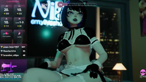 Snapshot of emyliveshow chatting on March 2, 1:37 am Hentai Hostess Club online show from March 2, 1:37 am
