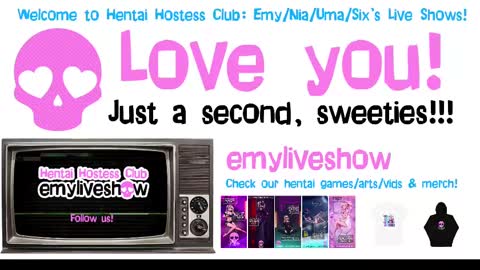 Snapshot of emyliveshow chatting on February 26, 6:08 am Hentai Hostess Club online show from February 26, 6:08 am