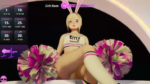 Snapshot of emyliveshow chatting on October 19, 6:26 am Hentai Hostess Club online show from October 19, 6:26 am