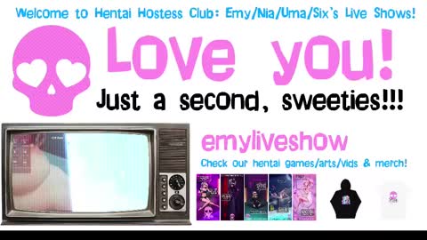 Snapshot of emyliveshow chatting on February 13, 5:26 am Hentai Hostess Club online show from February 13, 5:26 am