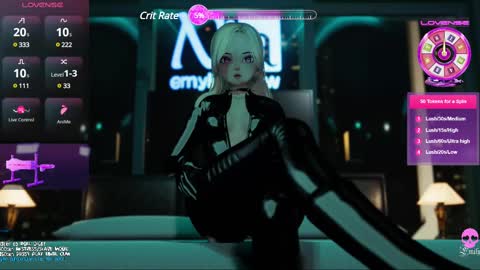Snapshot of emyliveshow chatting on March 11, 5:24 am Hentai Hostess Club online show from March 11, 5:24 am