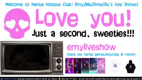 Snapshot of emyliveshow chatting on March 12, 5:24 am Hentai Hostess Club online show from March 12, 5:24 am