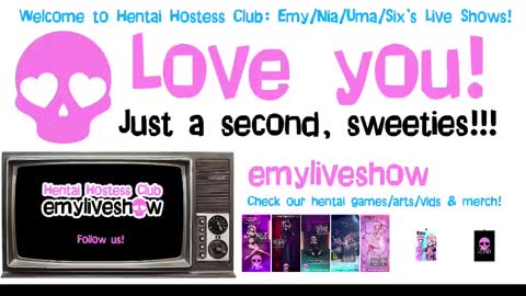 Snapshot of emyliveshow chatting on February 22, 8:15 pm Hentai Hostess Club online show from February 22, 8:15 pm