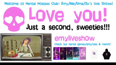 Snapshot of emyliveshow chatting on February 9, 6:22 am Hentai Hostess Club online show from February 9, 6:22 am