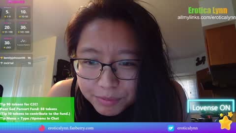 Snapshot of eroticalynn chatting on December 10, 9:00 pm Lynn online show from December 10, 9:00 pm
