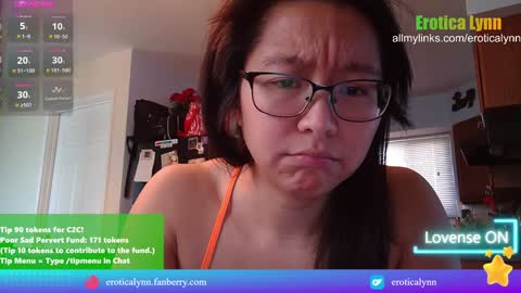 Snapshot of eroticalynn chatting on January 23, 6:14 pm Lynn online show from January 23, 6:14 pm