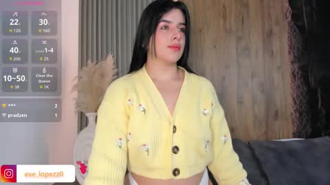 E V E L I N online show from March 13, 2:57 am