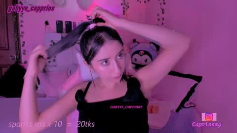 gabyye capprins online show from January 13, 2:06 am