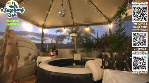 Hannah James online show from February 15, 5:34 pm