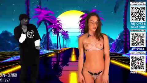 Hannah James online show from July 23, 6:05 pm