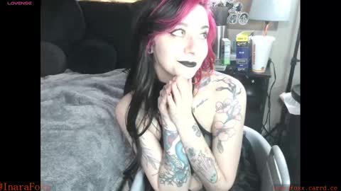 Snapshot of inarafoxxx chatting on February 8, 2:15 am Inarafoxx online show from February 8, 2:15 am