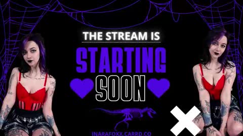 Inarafoxx online show from November 27, 4:59 am