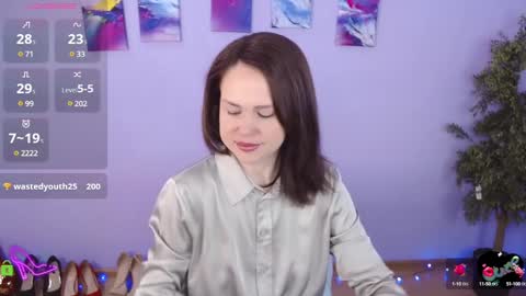 Queen of nylon  Victoria online show from February 13, 5:26 am