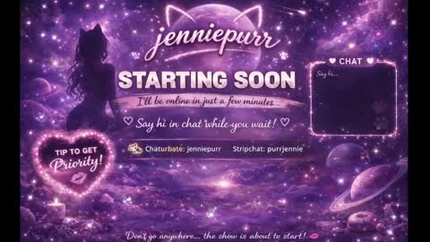 Jennie online show from April 24, 7:44 am