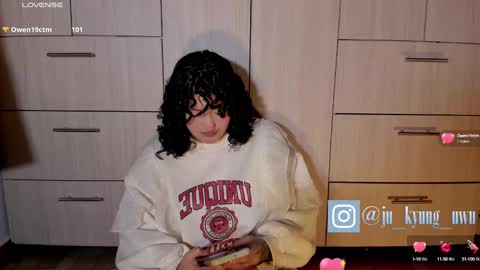 Snapshot of ju_kyung chatting on January 5, 12:52 am Ju Kyung online show from January 5, 12:52 am