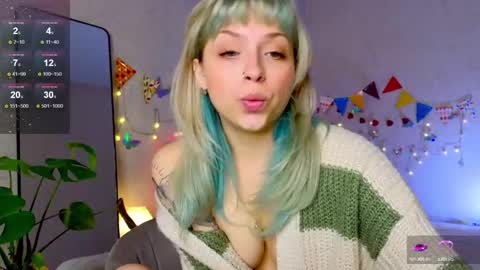 Snapshot of lavenly chatting on October 12, 7:33 am Melissa online show from October 12, 7:33 am