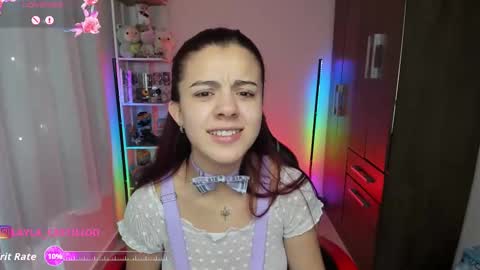 Snapshot of layla_castilloo chatting on September 18, 2:37 pm Layla online show from September 18, 2:37 pm