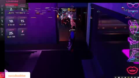 Succubus Blue online show from February 16, 1:27 am