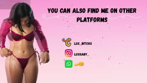 lux_bitchx online show from July 23, 3:15 am