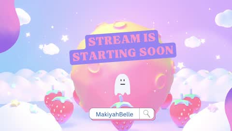 Snapshot of makiyahbelle2 chatting on January 1, 8:35 am MakiyahBelle online show from January 1, 8:35 am