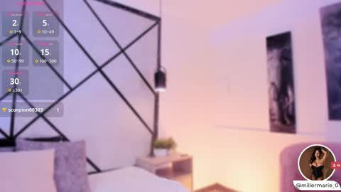 Snapshot of marie_miller_ chatting on October 16, 12:30 pm M A R I E online show from October 16, 12:30 pm