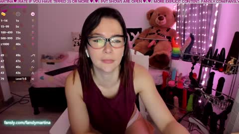 Snapshot of martinatina chatting on January 17, 4:04 pm MARTINA online show from January 17, 4:04 pm